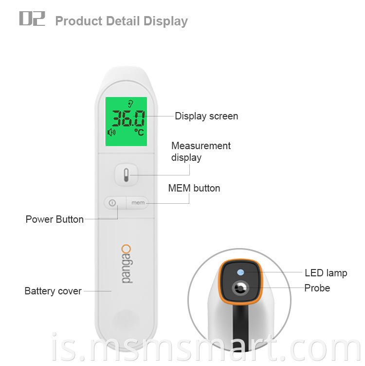 Forehead IR Thermometer